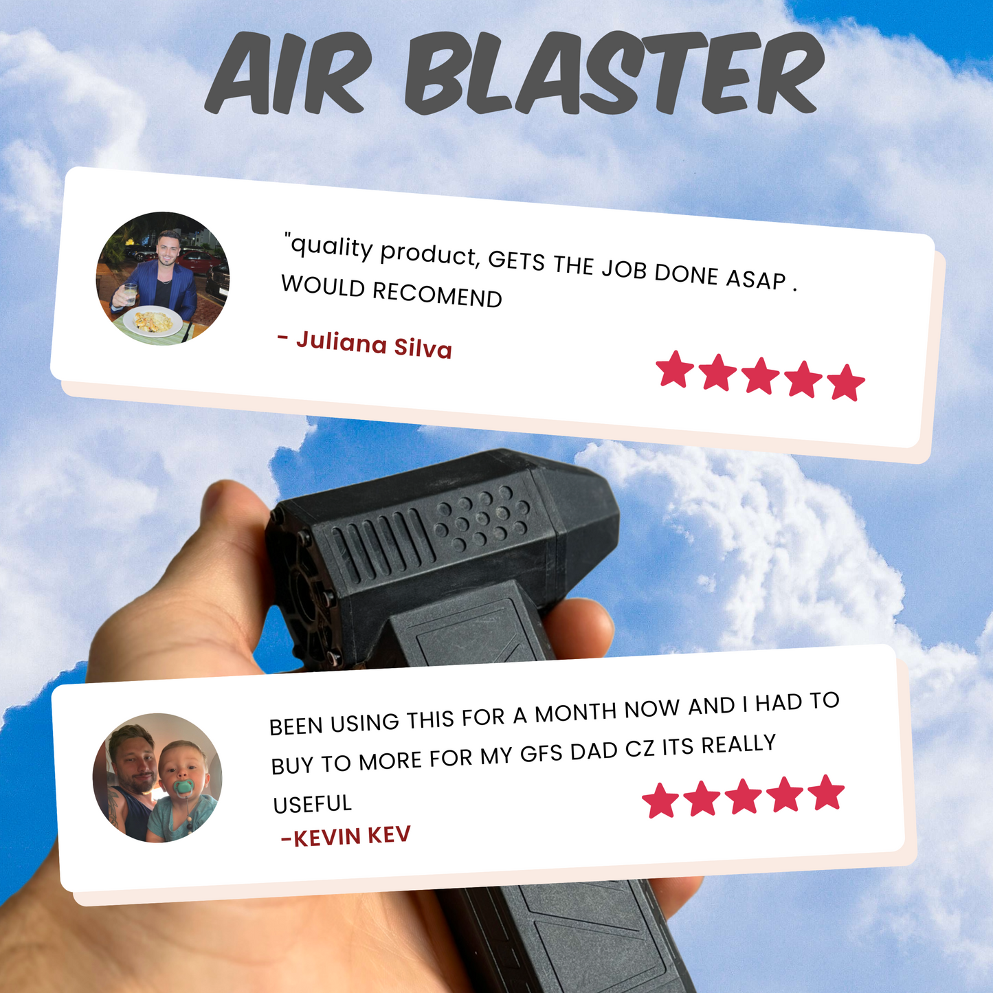 Air Blaster 2.0 - Now At 50% Off